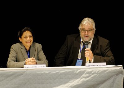 JM de Tremeuge et MA Cornu à l'Ouverture du MUN à Cannes