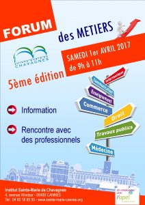 affiche forum métiers