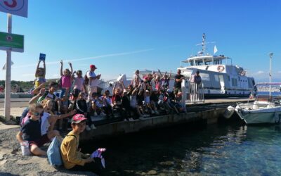 Sortie sur l’île du masque de fer avec le classe de CE2