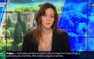 Portrait d’Alice Brousse, journaliste sur BFM Côte d’Azur