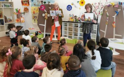 Les CP en visite à la médiathèque Romain Gary