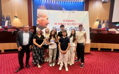 1er Prix Charles Gottlieb pour des élèves de 3ème