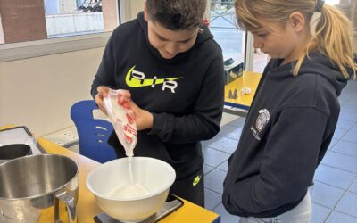 Atelier pâtisserie en 6ᵉ F : une rencontre inspirante