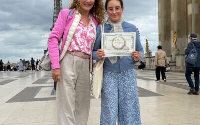 Une 8ème place nationale pour Charlotte au concours Plumier d’Or