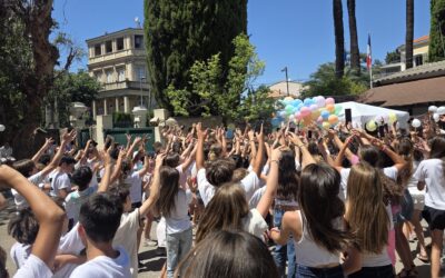 Moment festif au collège